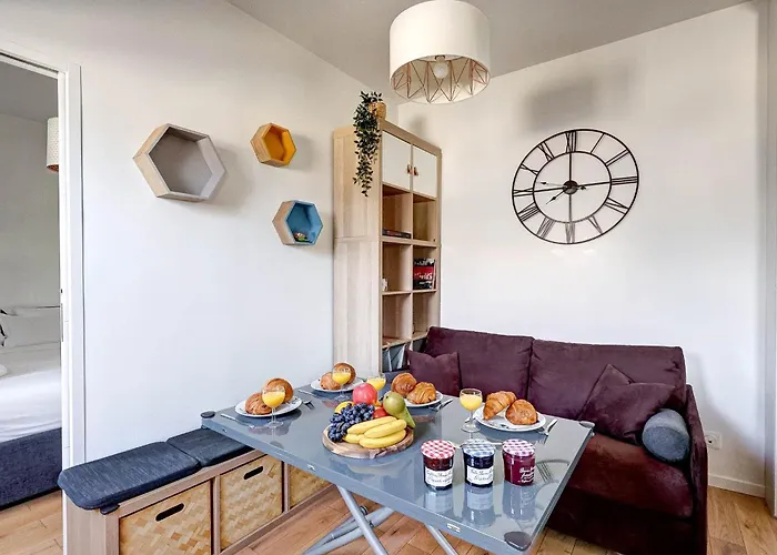 Bnbnova - 1br - Champs-elysees 아파트 *