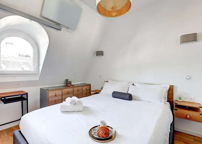 公寓 Bnbnova - 1br - Champs-elysees 巴黎