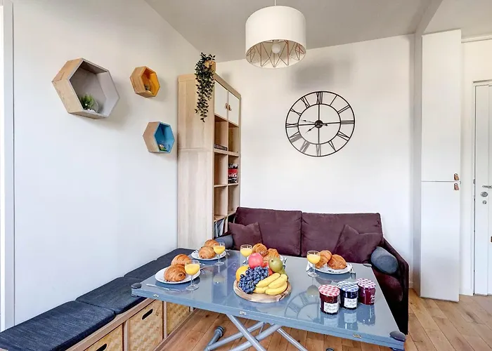 公寓 Bnbnova - 1br - Champs-elysees 巴黎